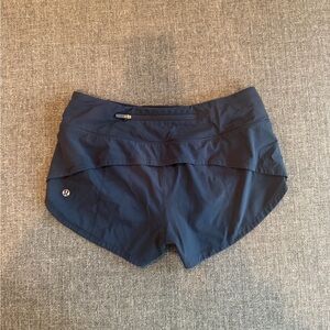 lululemon athletica Navy Performance Running Shorts